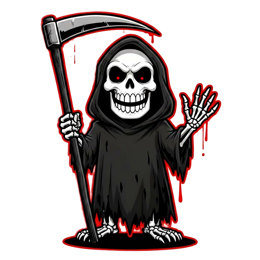 The Kount — KILLKOUNT mascot grim reaper